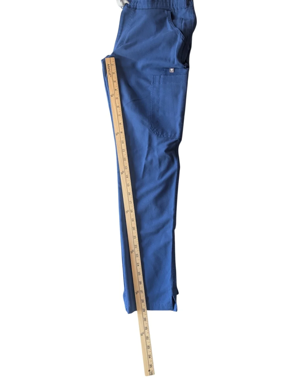 FIGS Technical Collection Royal Blue Scrub Set (XS Top / XS Pants)